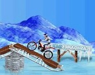 Bike Mania on Ice online motoros játék